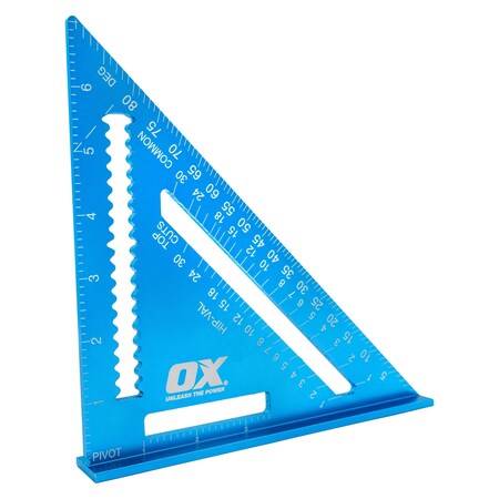 Ox Tools OX Pro Aluminium Rafter Square, 7-Inch / 180mm OX-P506518